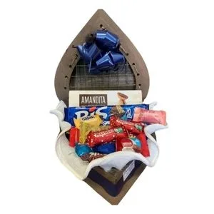Baú Coração Blue