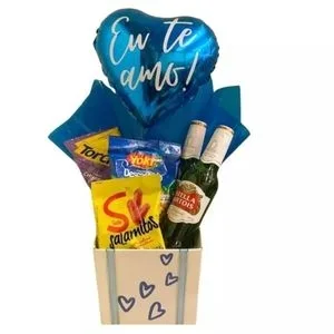 Box Blue Heart