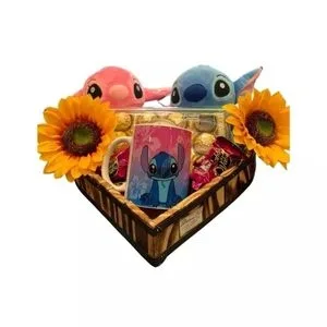 Cesta casal stitch