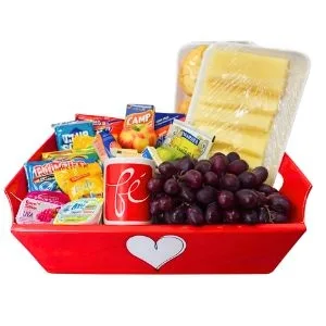 Cesta de Café c/ Frutas e Frios