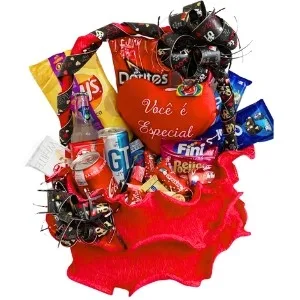 Cesta de Chocolate Meu Momento