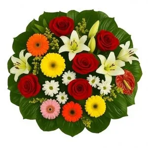 Coroa de Flores Nobres (Pequena)