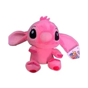Pelucia stitch rosa (com puxador)