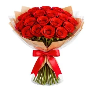 Ramalhete com 20 Rosas Vermelhas