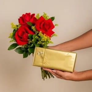 Sempre Rosas com Bombom
