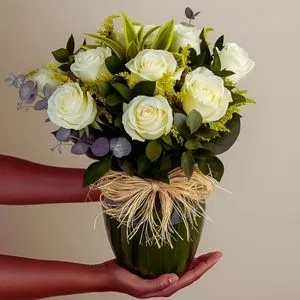 Vaso Dalila - Branco