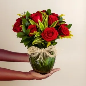 Vaso Dalila - Vermelho