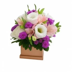 Arranjo de Flores Nobres em Tons Suaves