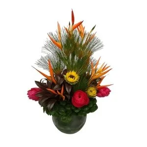 Arranjo de Flores Tropicais