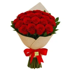 Buquê de 20 Rosas Vermelhas
