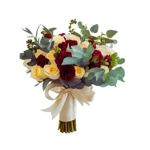 Buquê de Noiva com Flores Finas
