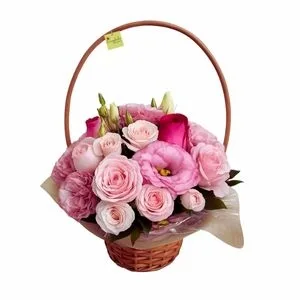 Cesta Beleza na Cor Rosa