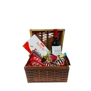 Baú de Vinhos e Chocolates