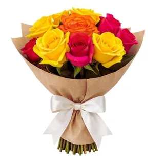 Buquê Amor Tropical de Rosas