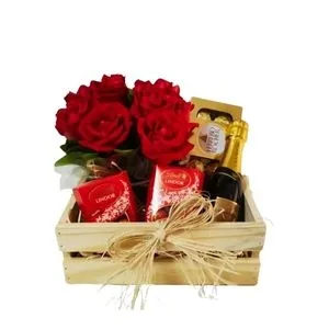 Cesta Amor de Chocolate