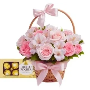 Cesta Mix de Amores Ferrero Rocher