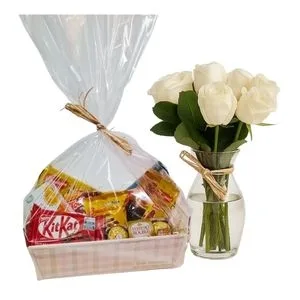Kit Café da Manhã com Rosas