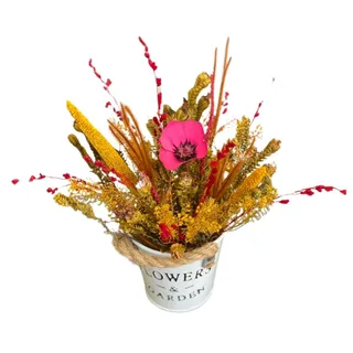 Arranjo de Flores Desidratadas