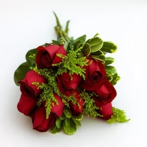 Buquê de 10 Rosas Vermelhas