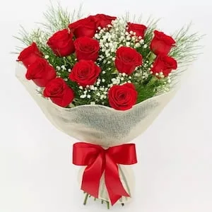 Buquê Luxo de Rosas em Tela