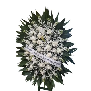 Luxo Rosas e Lírios Brancos