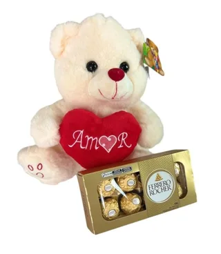 Urso de Pelúcia e Ferrero Rocher