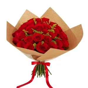 Buquê de 35 Rosas Vermelha