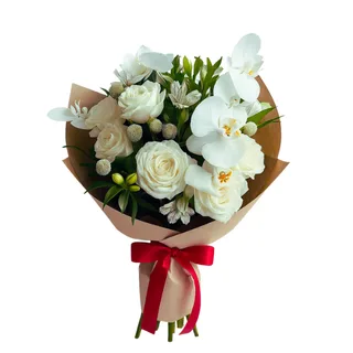 Buquê Nobre de Flores Branca