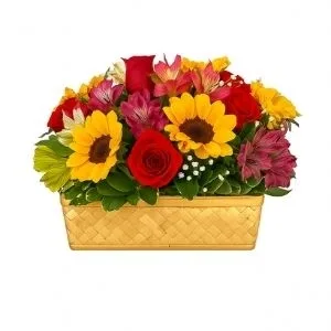 Floreira Love Mix De Flores