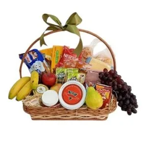 Cesta de Café com Frutas