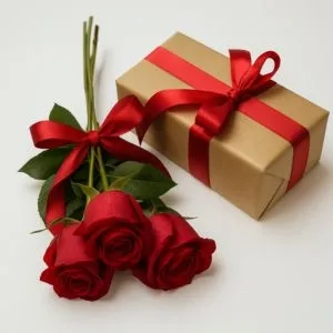 Ramalhete de Rosas Vermelhas com Bombons