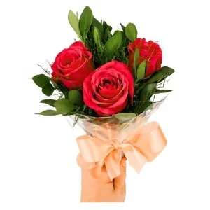 Arranjo de 3 Rosas Vermelhas