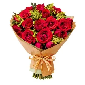 Buquê de 20 Rosas Vermelhas