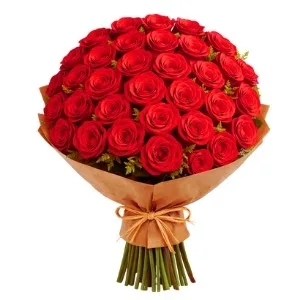 Buquê de 36 Rosas Vermelhas