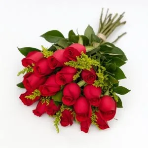 Buquê de 19 Rosas Vermelhas