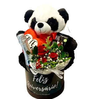 Box Panda Feliz Aniversário!