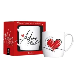 Caneca Adoro Você - Meu Coração é todo seu