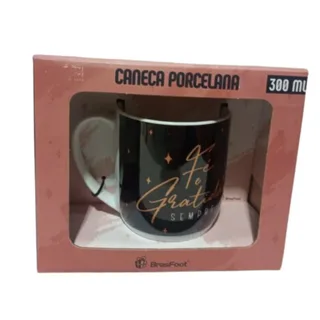 Caneca Fé e Gratidão