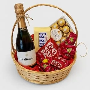 Cesta Doce Champanhe