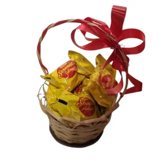 Cestinha com Chocolates