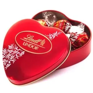 Lindor Coração lata chocolate 50g