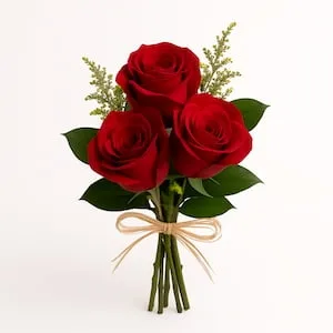 3 Rosas Vermelhas