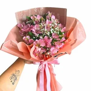 Mini Bouquet Doce Rosa