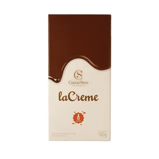 Tablete Lacreme ao leite Cacau Show