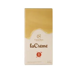 Tablete Lacreme Branco Cacau Show