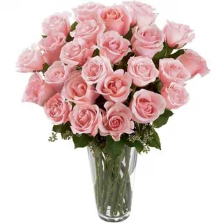 Arranjo De 36 Rosas Pink Elegância