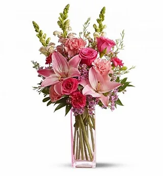 Arranjo De Flores Mix Pink