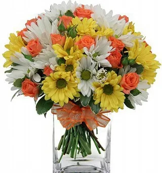 Arranjo De Flores Orange