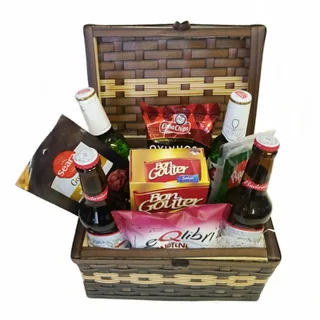 Baú De Cervejas Em Vime