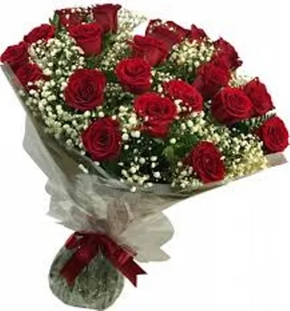 Buquê De 20 Rosas Vermelhas Tradicional
